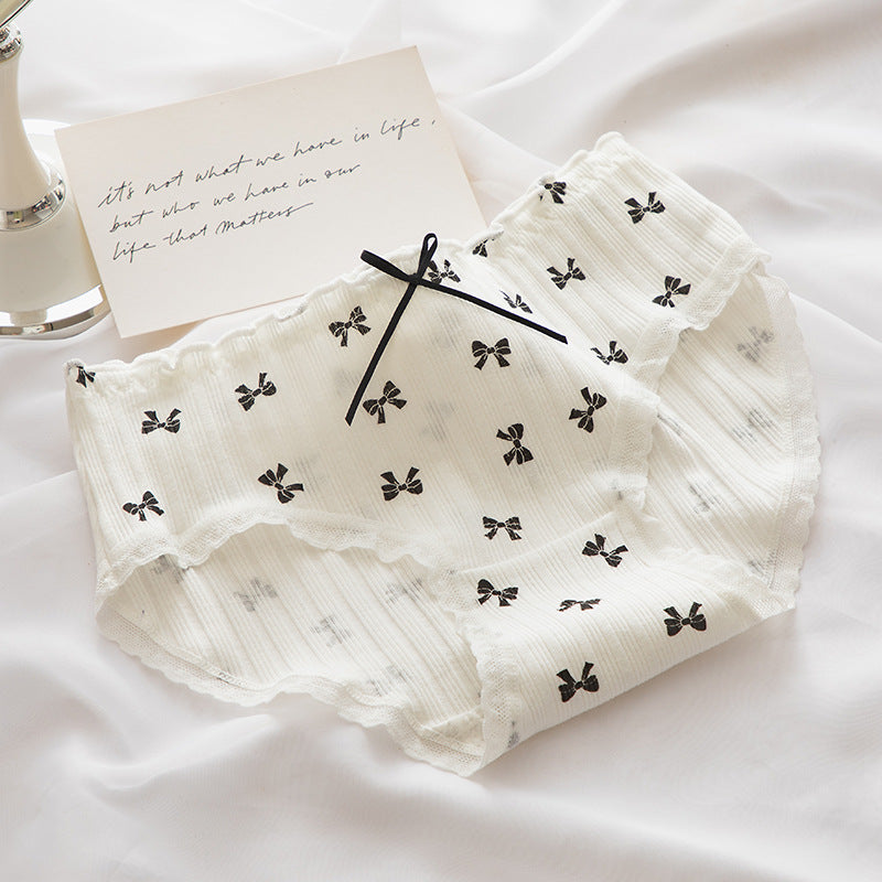 Lolita Bow Print Panties