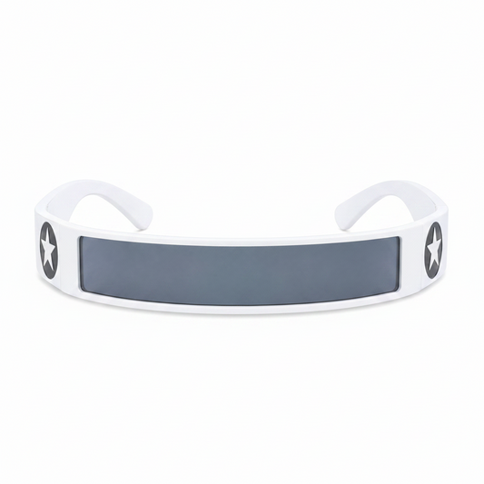 White Star Shield Glasses