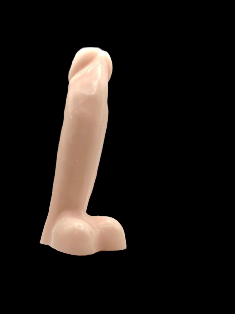 White Jasmine Medium Penis Candle - The Pup Play Hub