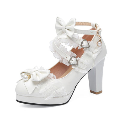 Lolita Bowlace Pumps