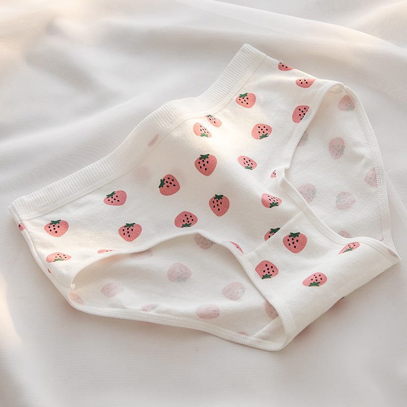 Strawberry Print Panties