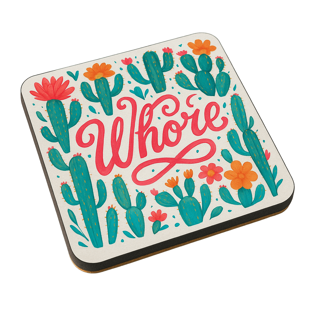 Whore Coaster - The Pup Play Hub