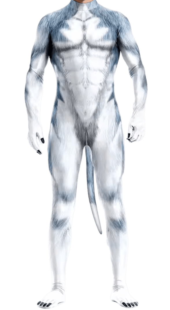 Winter Wolf Petsuit - The Pup Play Hub