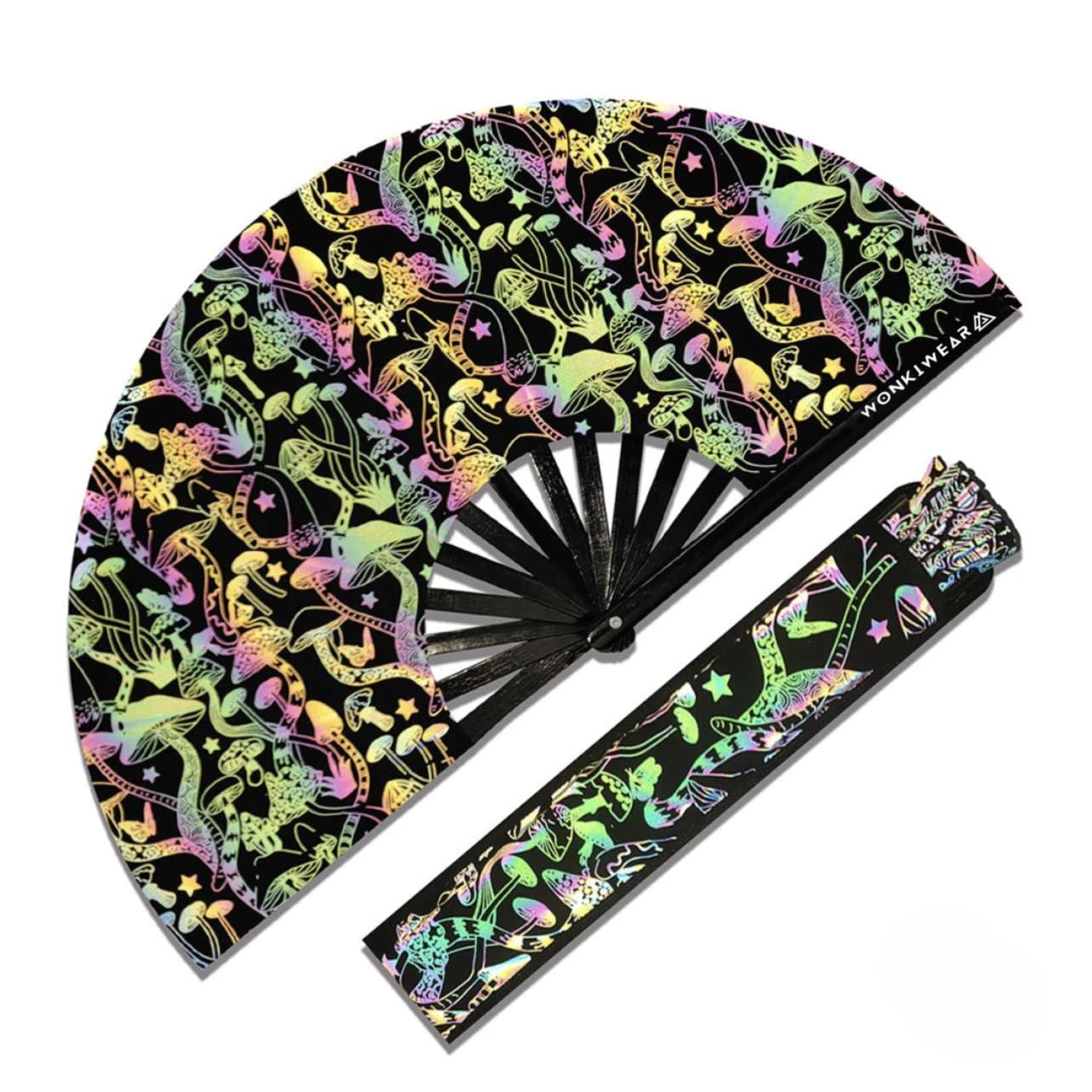 Shrooms XL Reflective Festival Fan