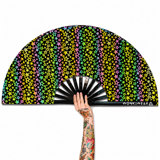 Stars XL Reflective Festival Fan