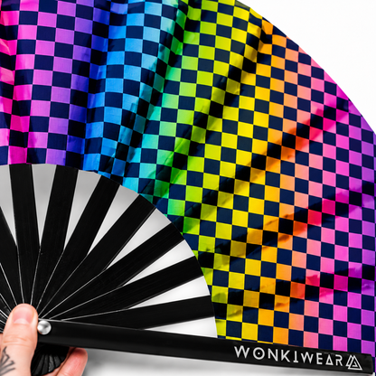 Wanna Race XL UV Reactive Festival Fan