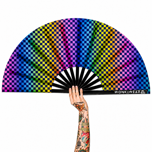 Wanna Race XL UV Reactive Festival Fan