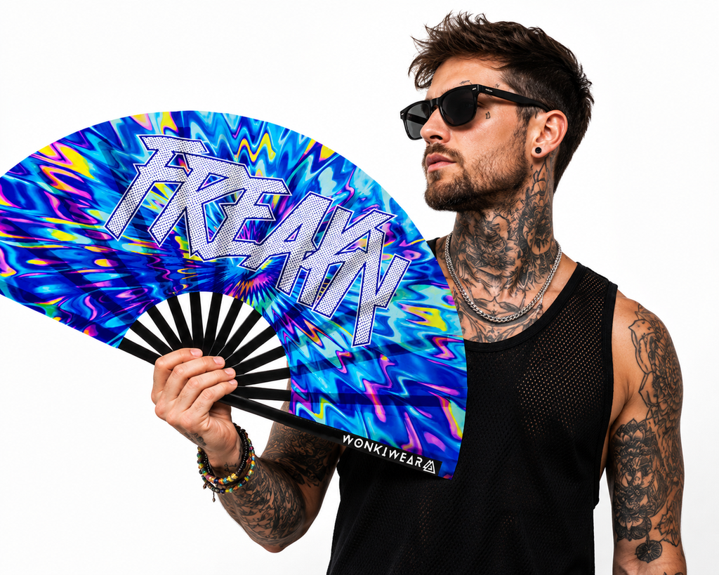 FREAKY XL UV Reactive Festival Fan