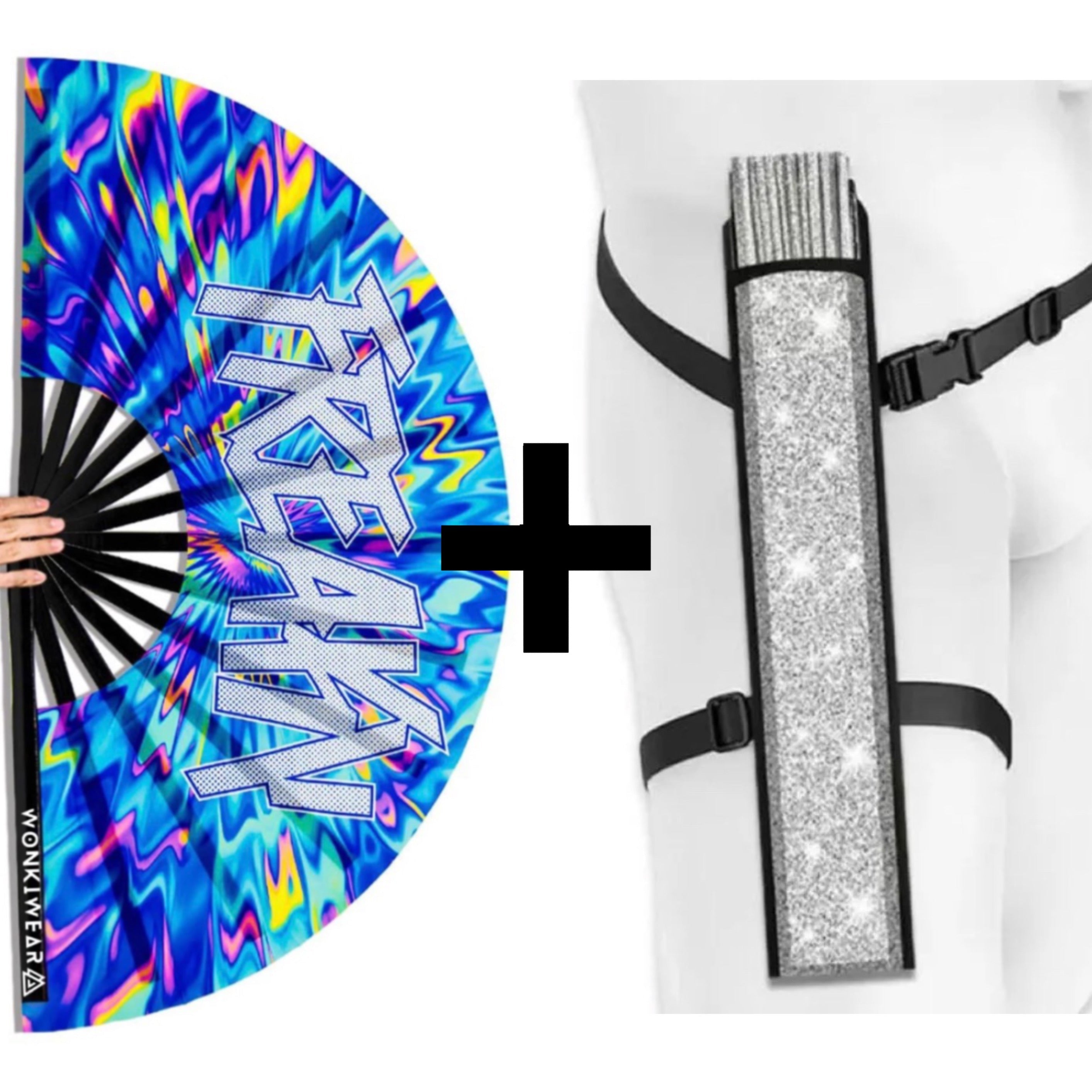 FREAKY XL UV Reactive Festival Fan