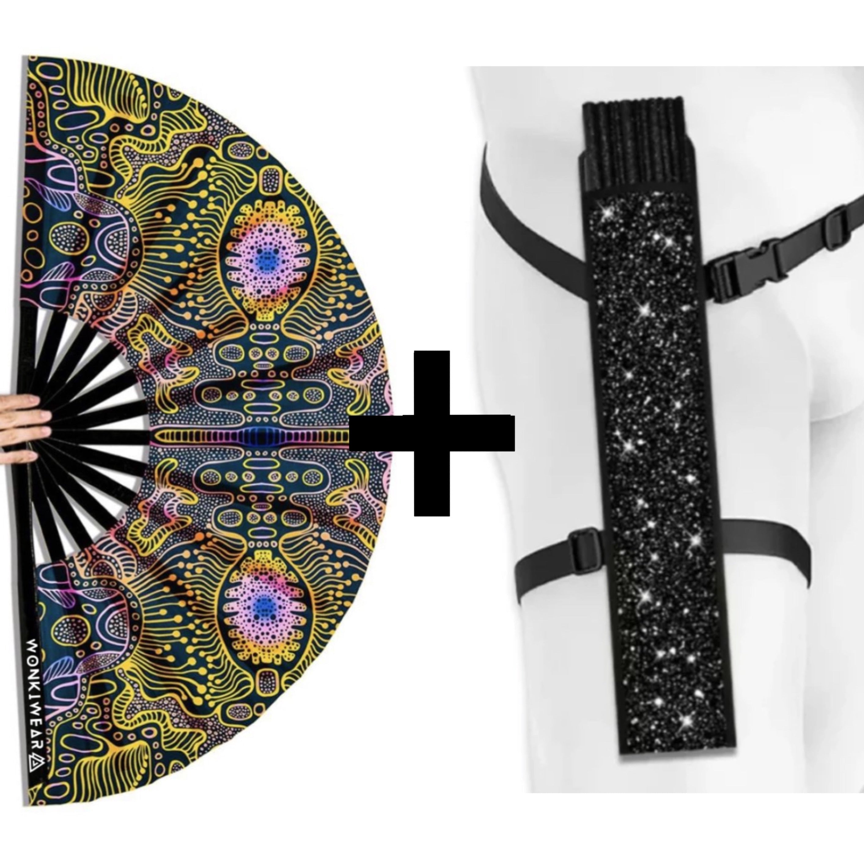 Matrix XL UV Reactive Festival Fan