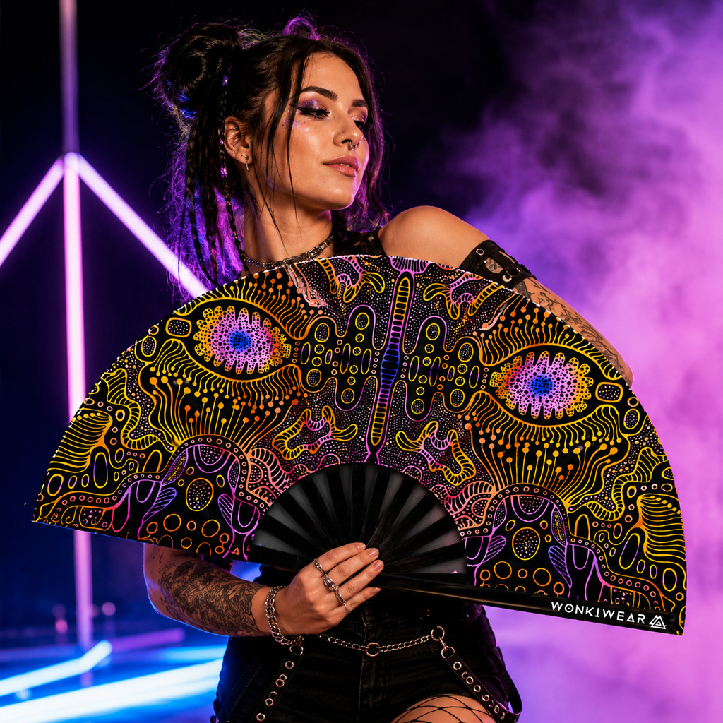 Matrix XL UV Reactive Festival Fan