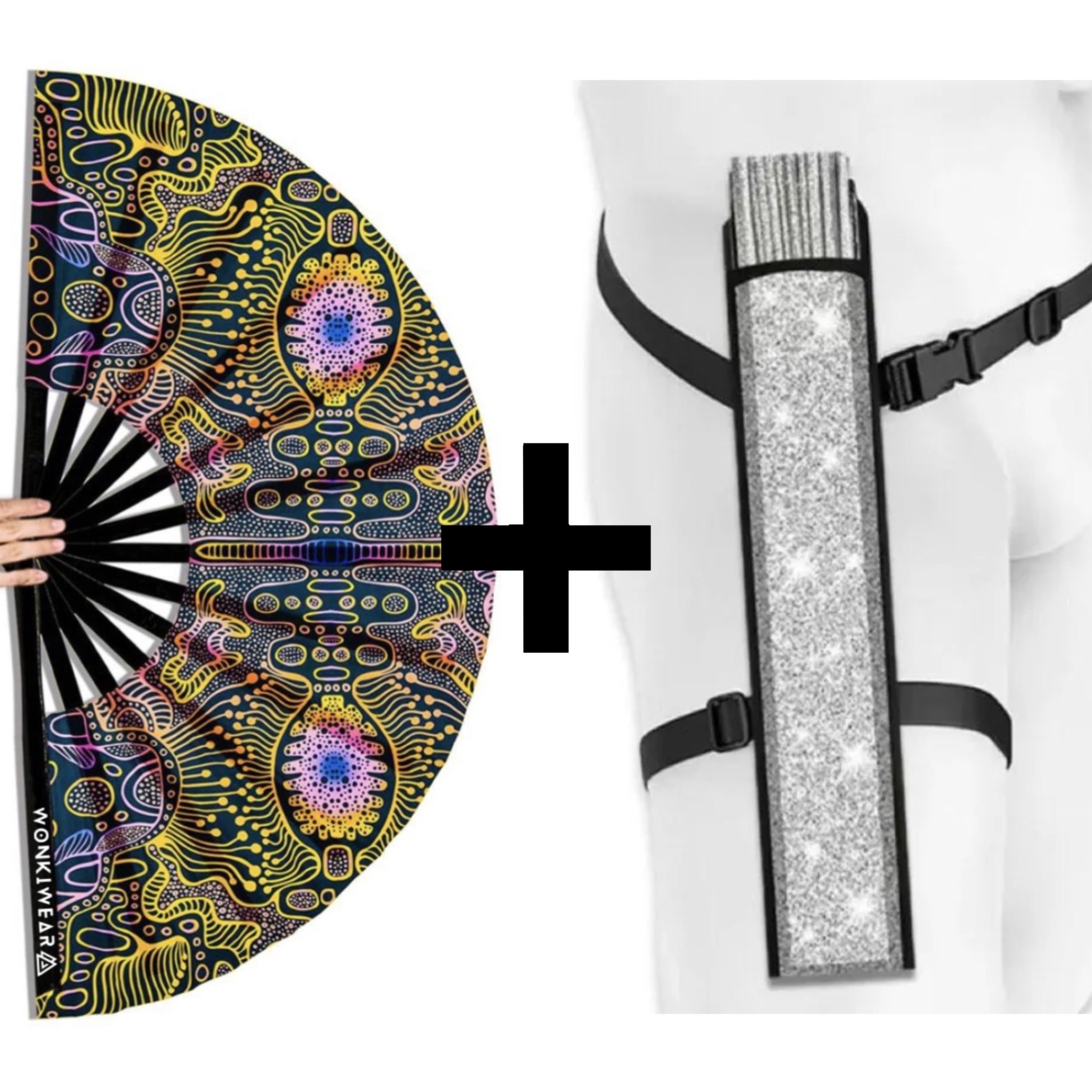 Matrix XL UV Reactive Festival Fan