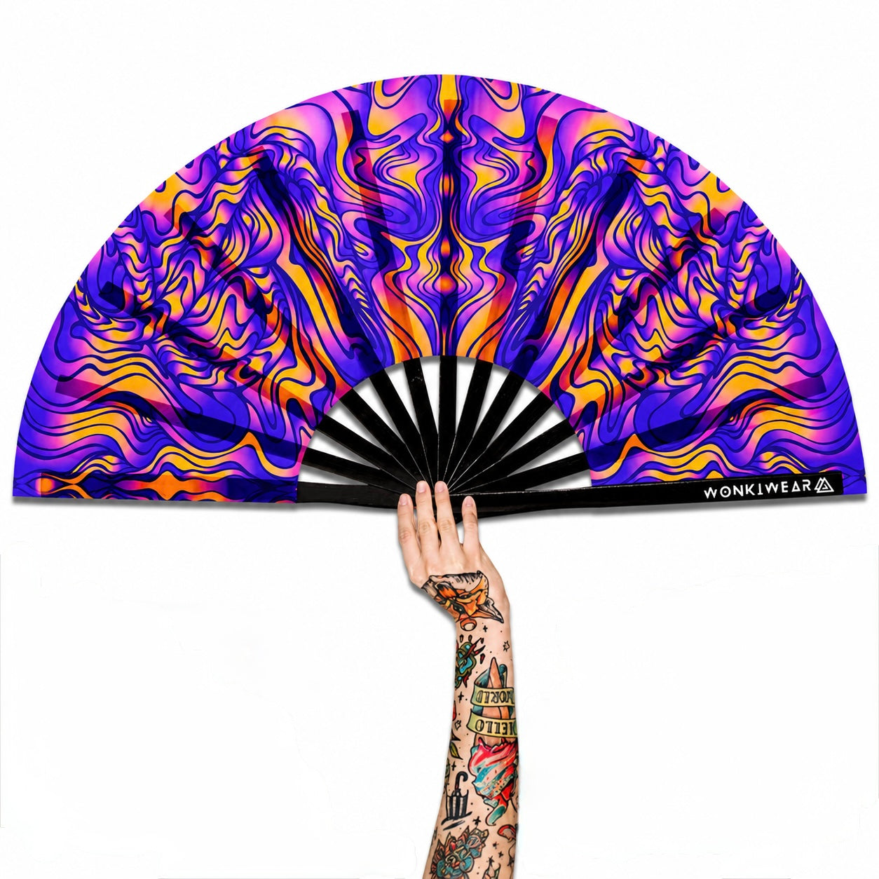 Sunset Session XL UV Reactive Festival Fan
