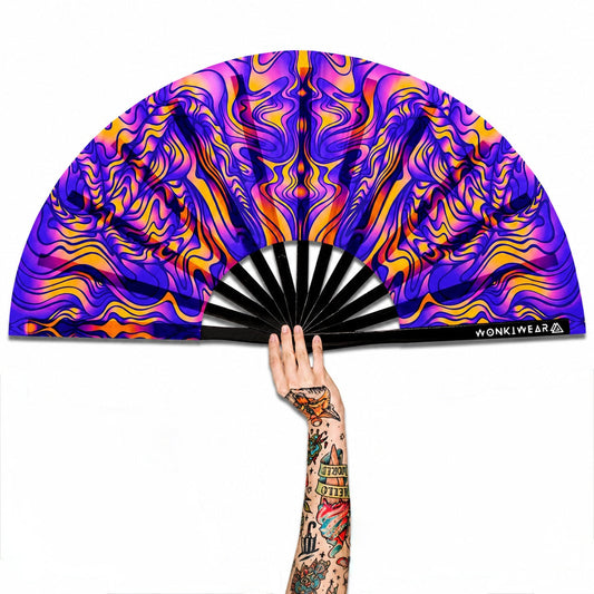 Sunset Session XL UV Reactive Festival Fan