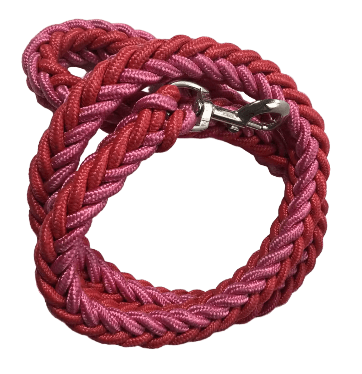 Woven Lead Pink/Red - The Pup Play Hub