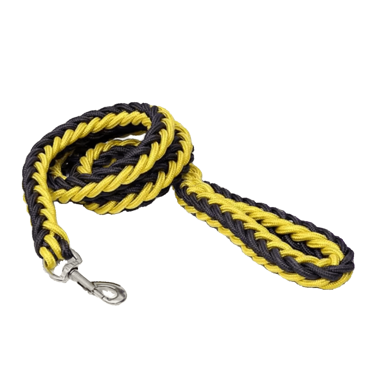 Woven Lead Yellow/Black - The Pup Play Hub