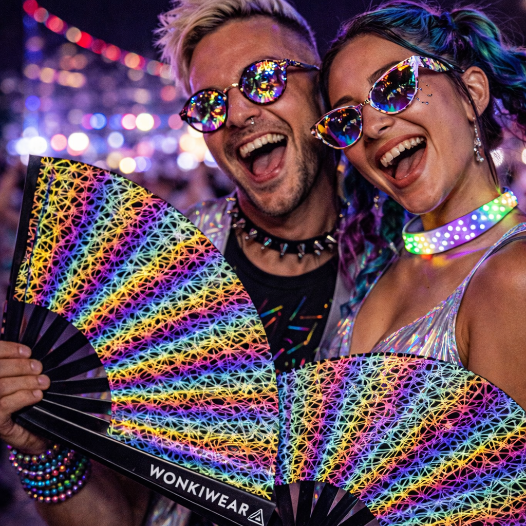 Entrapment XL Reflective Festival Fan