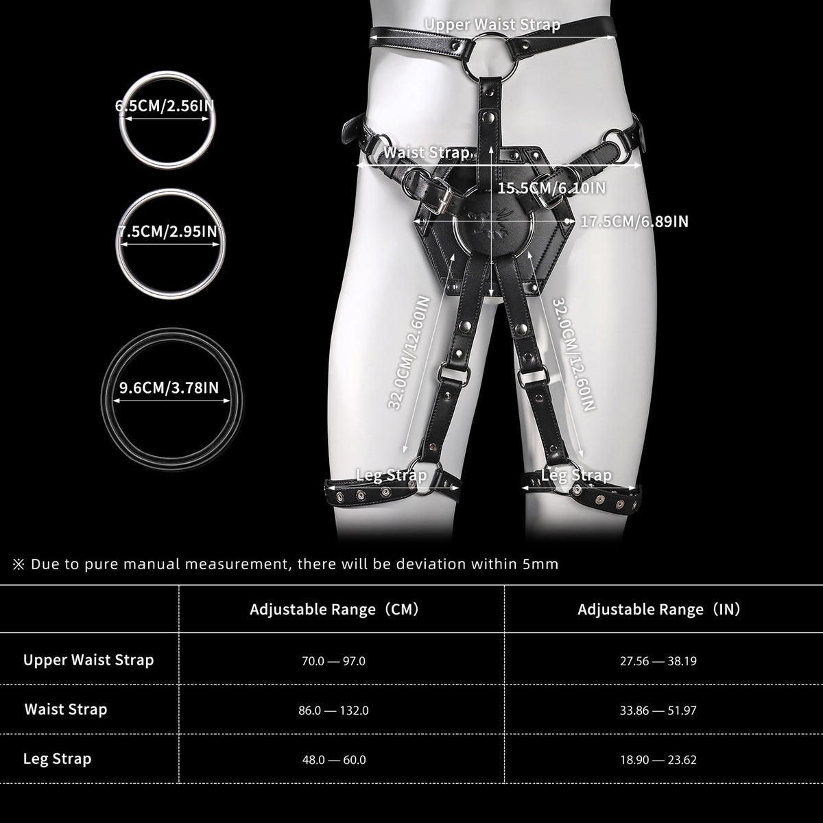Yrdeno Strap On Harness
